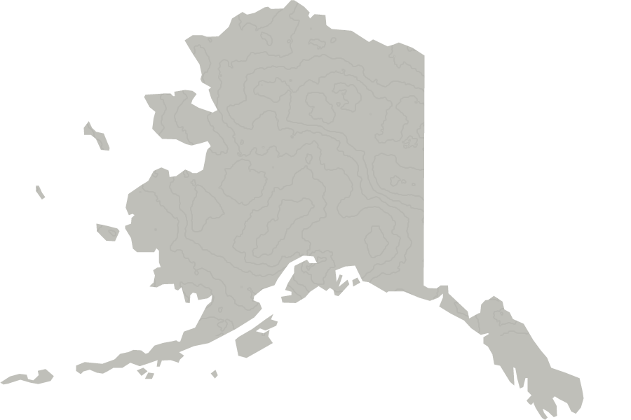 map of alaska